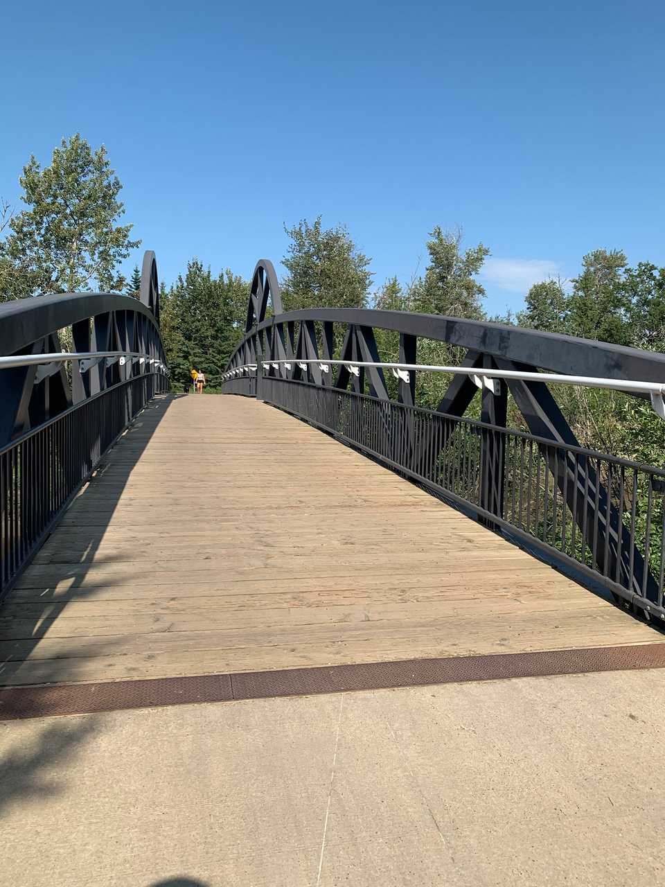 Fort Edmonton mini foot bridge